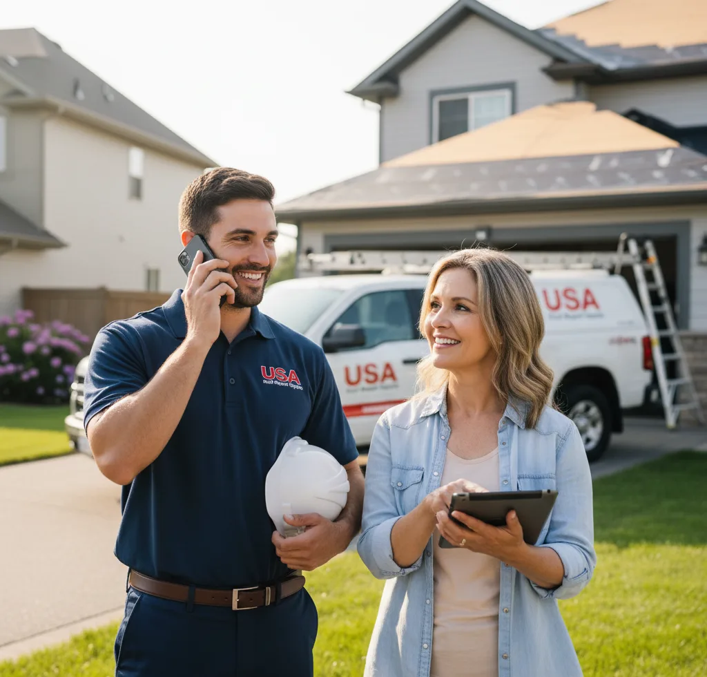 USA Roof Repair Experts customer support in The Villages